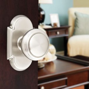 Emtek Silver Door Knob