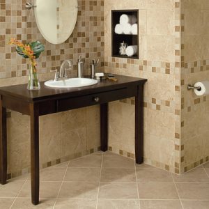American Olean Pozzalo Flooring in Bathroom