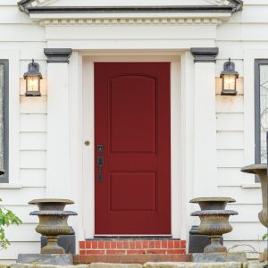 Masonite Doors Red Front